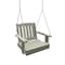 Highwood Usa Lehigh Single Seat Swing Outdoor Furniture for Patio, Backyard, Garden AD-PORL3-HGR - alternate 1